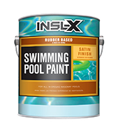 SOUTH CITY PAINT & SUPPLY INC. Rubber Based Swimming Pool Paint provides a durable low-sheen finish for use in residential and commercial concrete pools. It delivers excellent chemical and abrasion resistance and is suitable for use in fresh or salt water. Also acceptable for use in chlorinated pools. Use Rubber Based Swimming Pool Paint over previous chlorinated rubber paint or synthetic rubber-based pool paint or over bare concrete, marcite, gunite, or other masonry surfaces in good condition.

OTC-compliant, solvent-based pool paint
For residential or commercial pools
Excellent chemical and abrasion resistance
For use over existing chlorinated rubber or synthetic rubber-based pool paints
Ideal for bare concrete, marcite, gunite & other masonry
For use in fresh, salt water, or chlorinated poolsboom